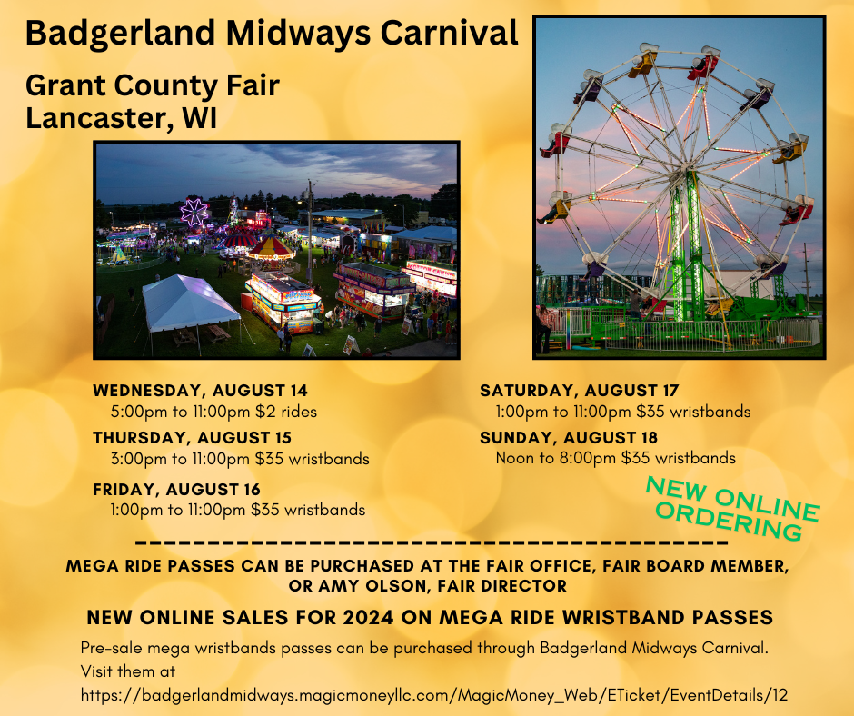 Badgerland Midways Carnival 2024