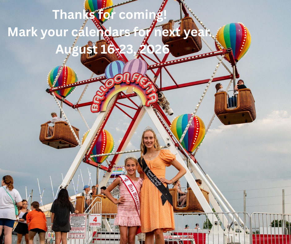Thanks for coming! Mark your calendars for next year. August 16-23, 2026